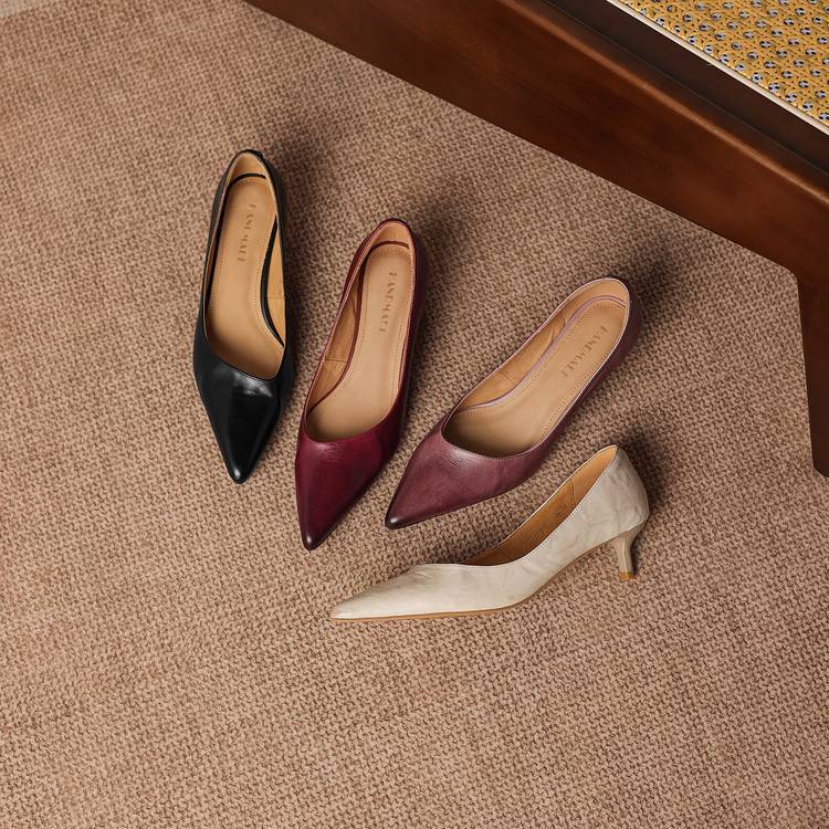 Riva Genuine Leather Heels