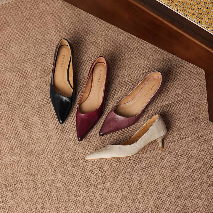 Riva Genuine Leather Heels