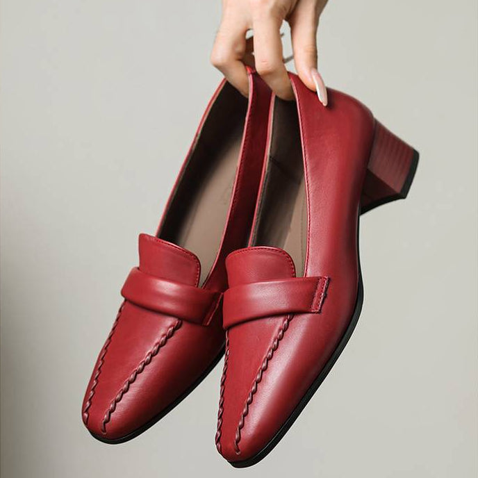Avenelle Genuine Leather Loafers