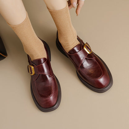 Vellé Genuine Leather Loafers