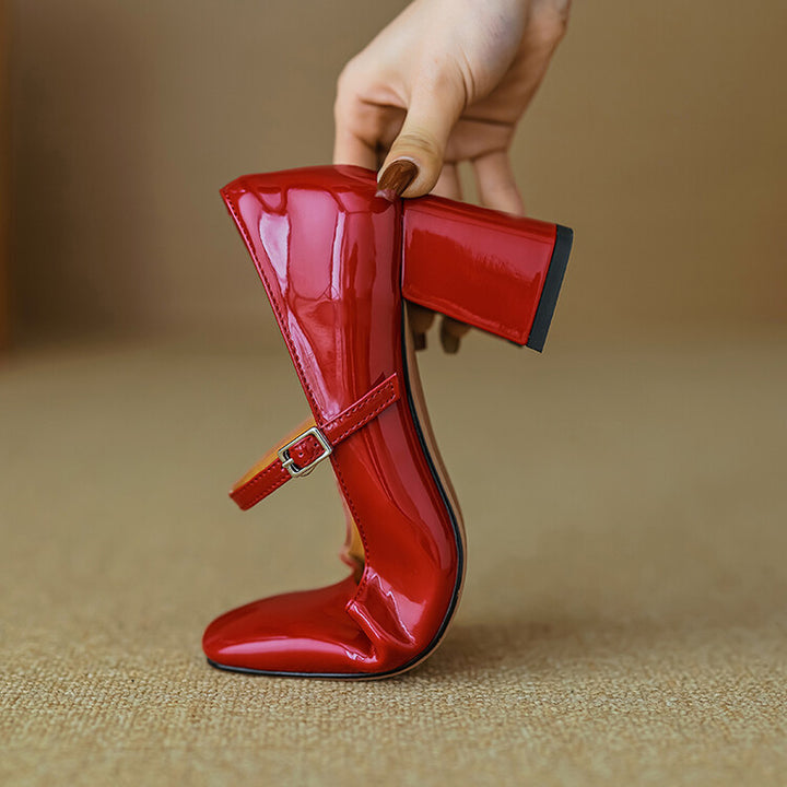 Vivara Genuine Leather Heels
