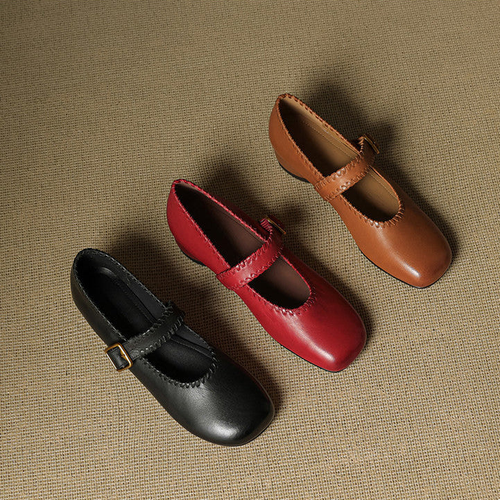 Ilya Genuine Leather Mary Janes