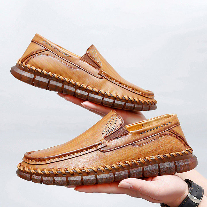 Moretti Genuine Leather Loafers