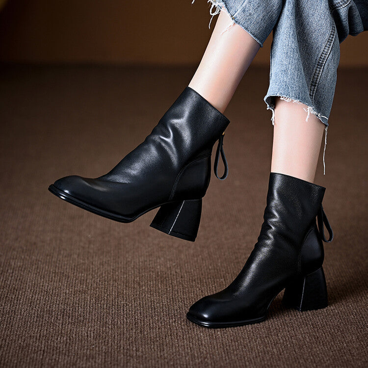 Livia Genuine Leather Boots