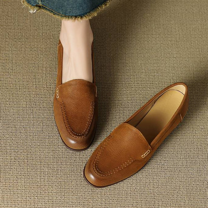 Monta Genuine Leather Loafers