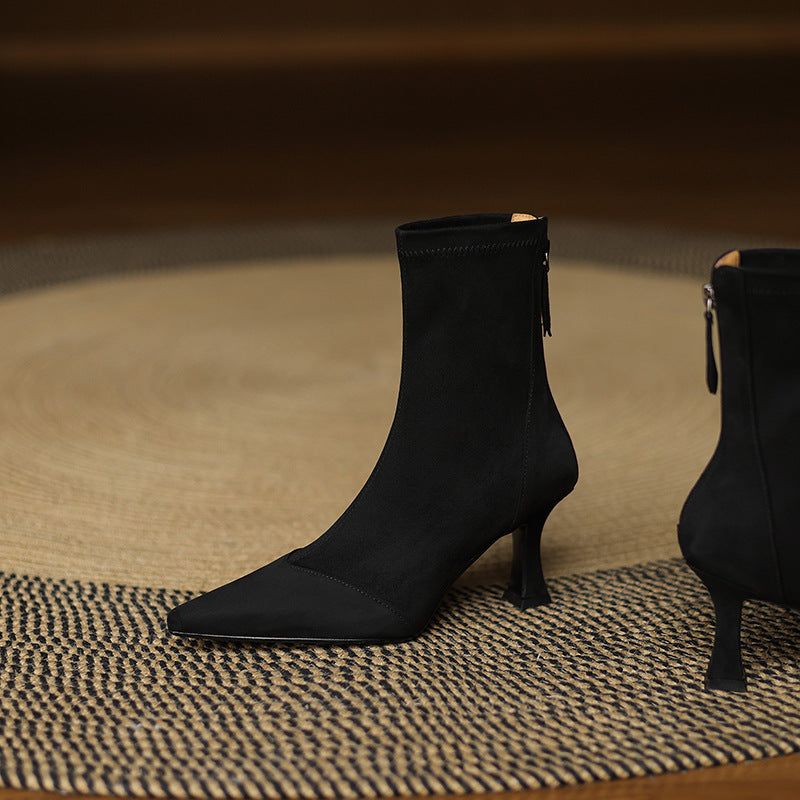 Corvella Genuine Suede Boots