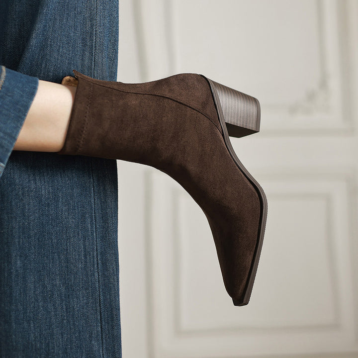 Sarli Genuine Suede Boots