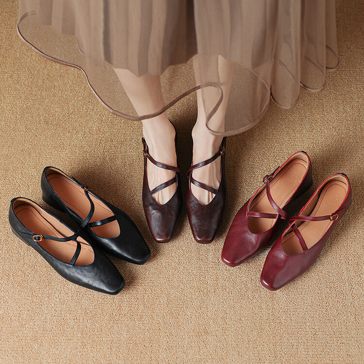 Ossa Genuine Leather Heels