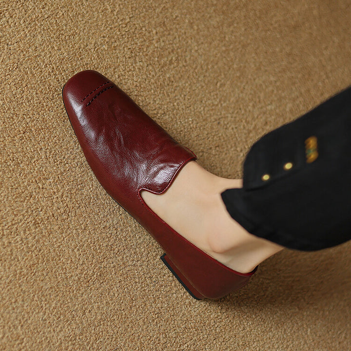 Alana Genuine Leather Loafers