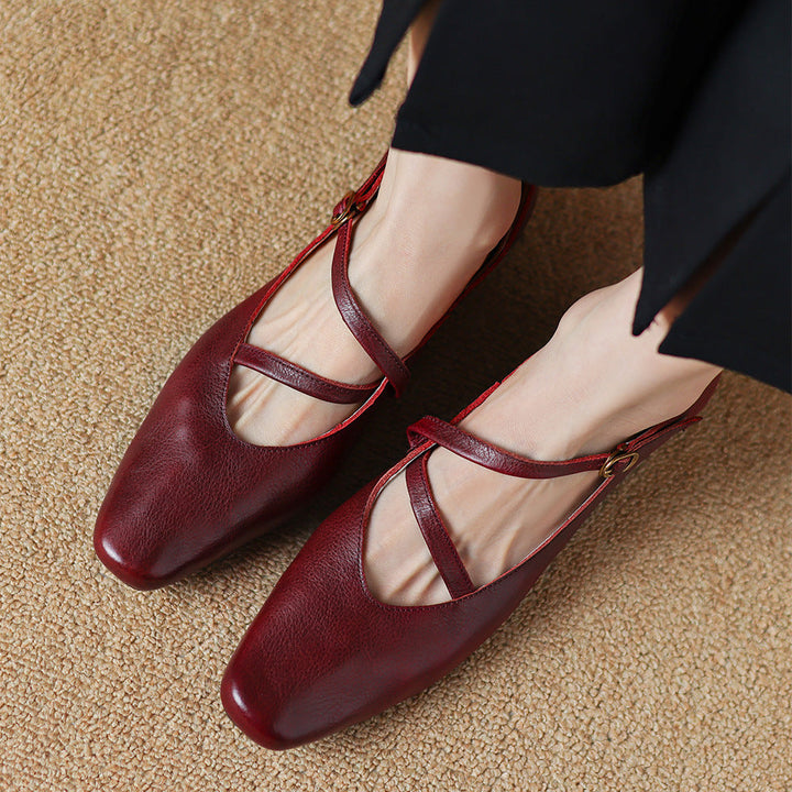 Ossa Genuine Leather Heels