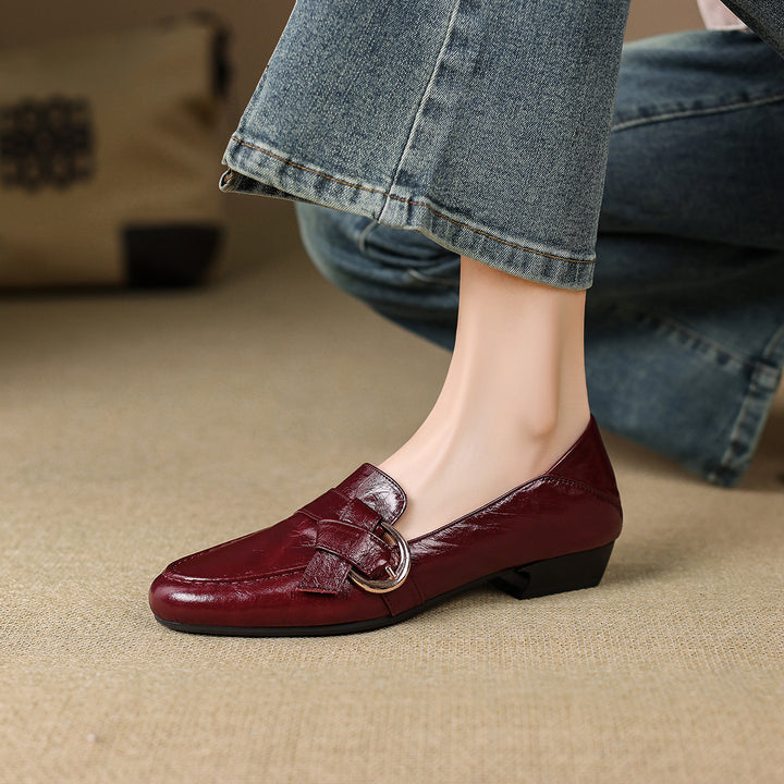 Orvella Genuine Leather Loafers
