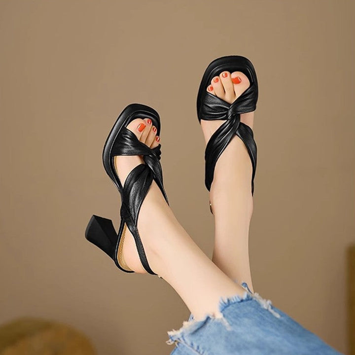 Arla Leather Heels