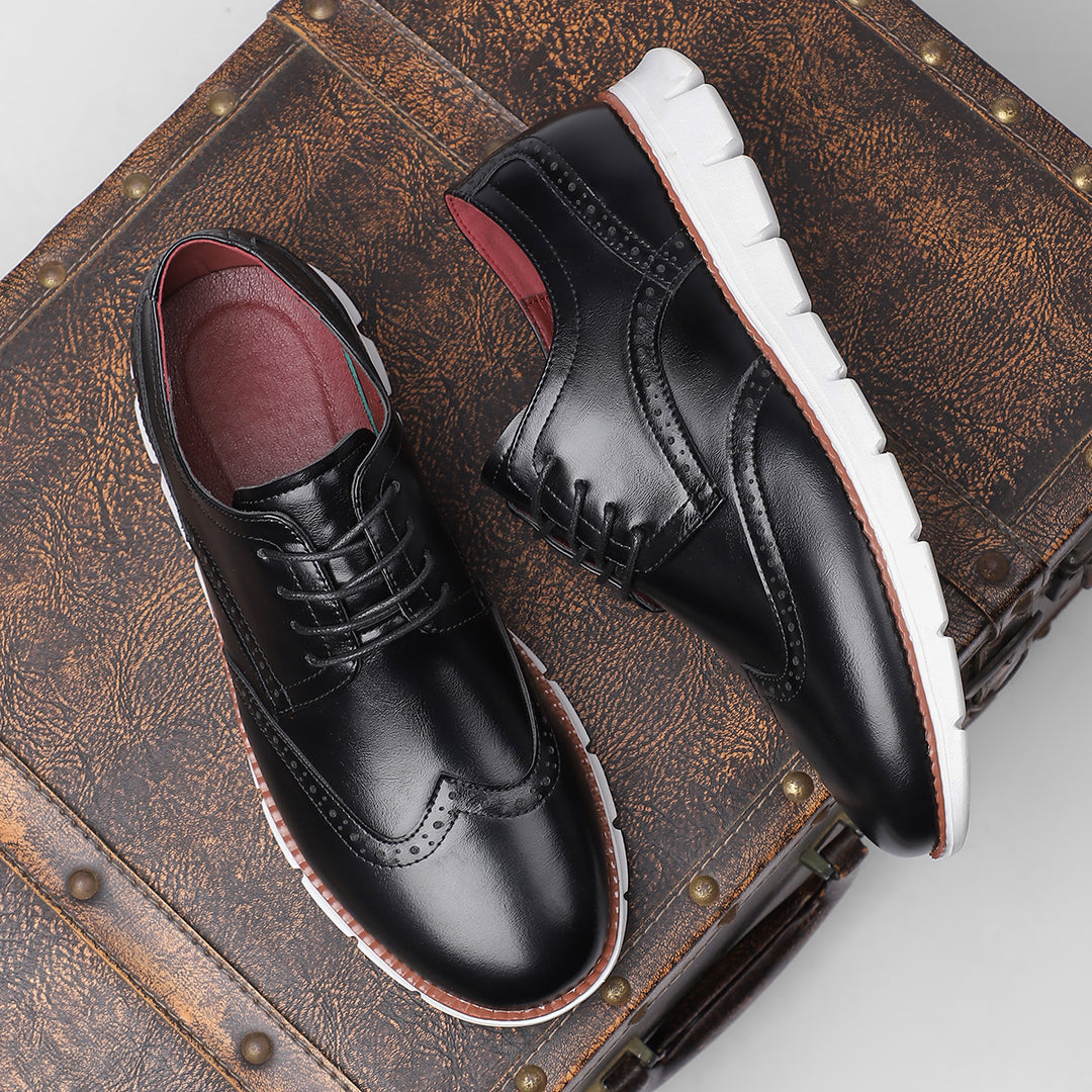 Crimson Genuine Leather Shoes