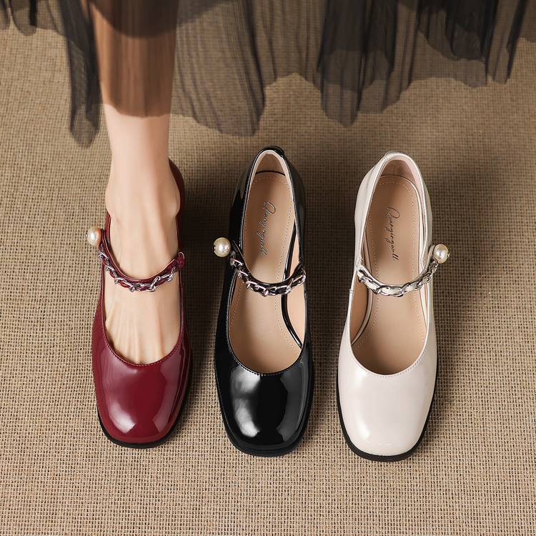 Vessa Genuine Leather Heels