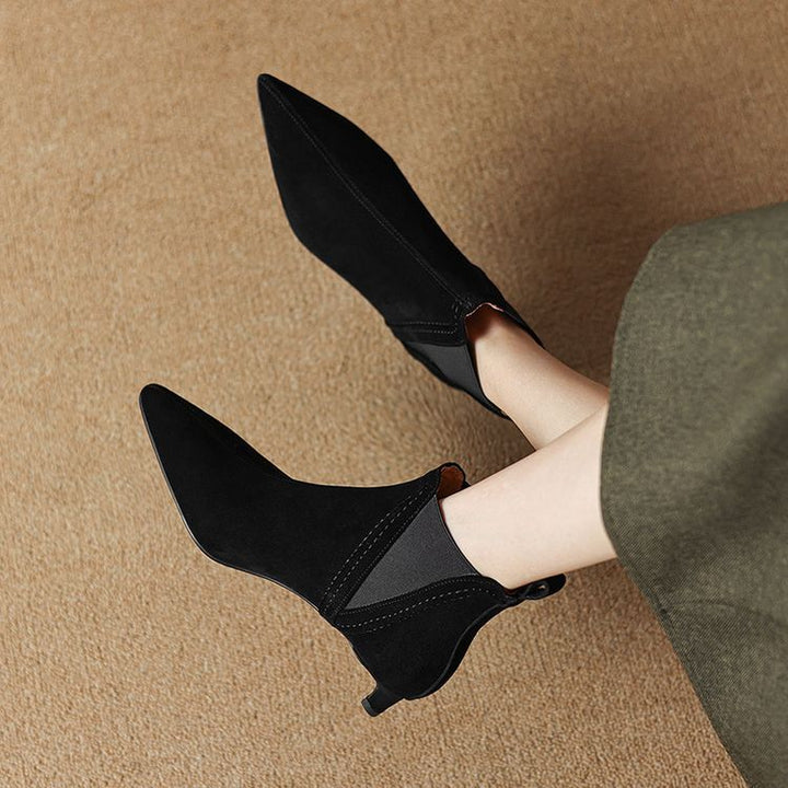 Vayla Genuine Suede Boots