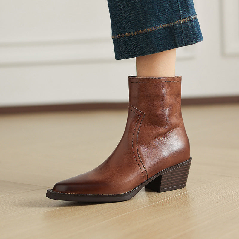 Keluna Genuine Leather Boots