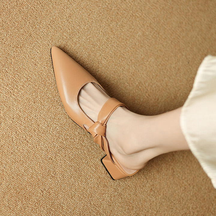 Noressa Leather Mules