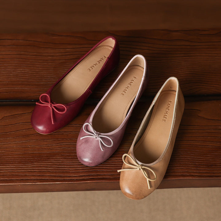 Talla Genuine Leather Flats