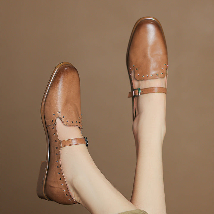 Oraya Genuine Leather Loafers