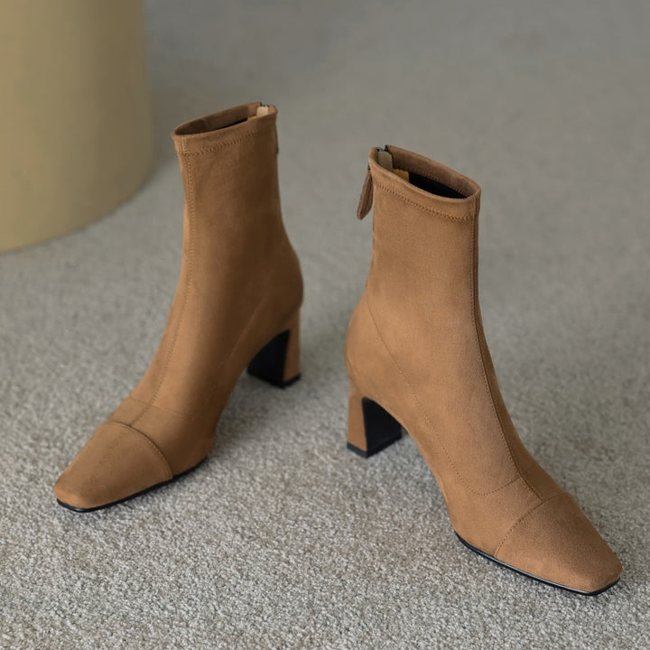 Sarona Genuine Suede Boots