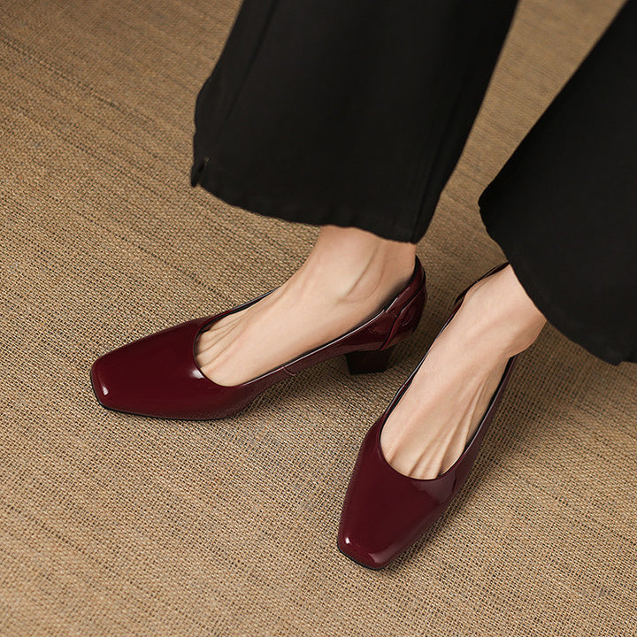 Ayora Genuine Leather Heels