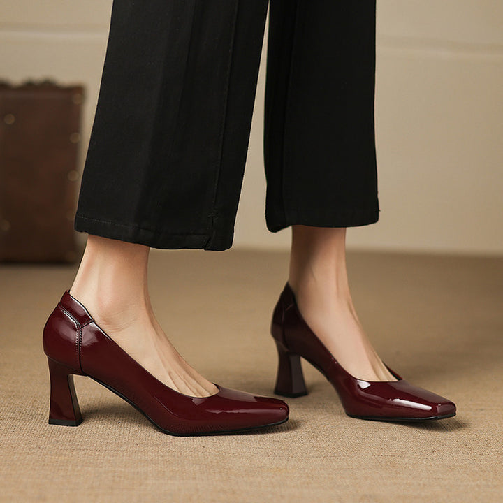 Ayora Genuine Leather Heels