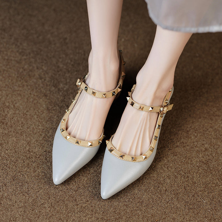 Stella Studded Heel