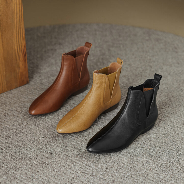 Sara Genuine Leather Boots