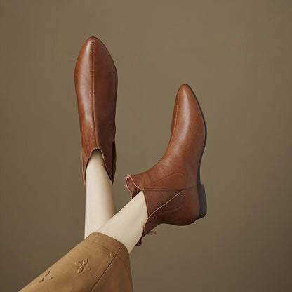 Sara Genuine Leather Boots