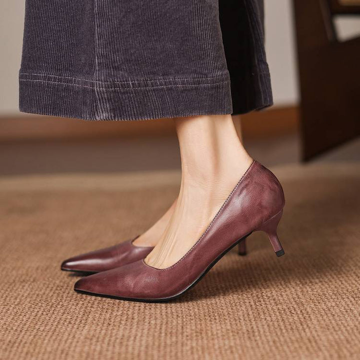 Riva Genuine Leather Heels