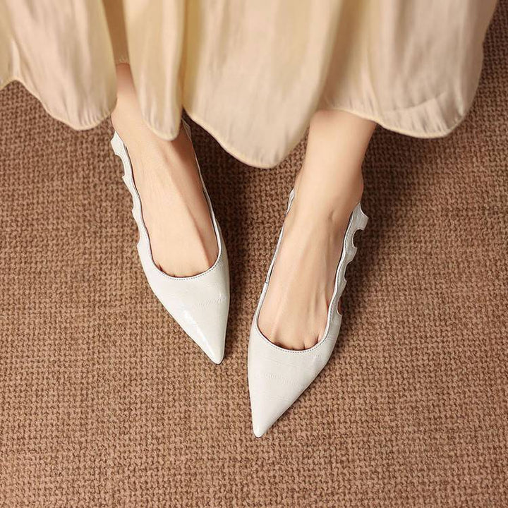 Renata Genuine Leather Heels