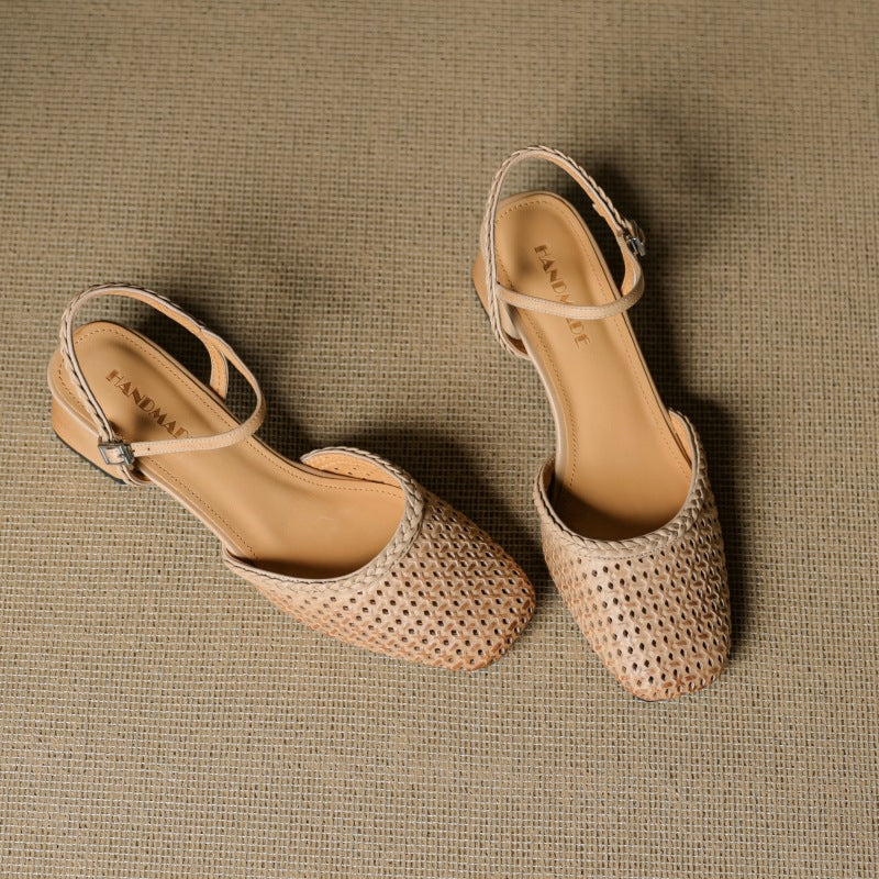 Orelia Genuine Leather Heels