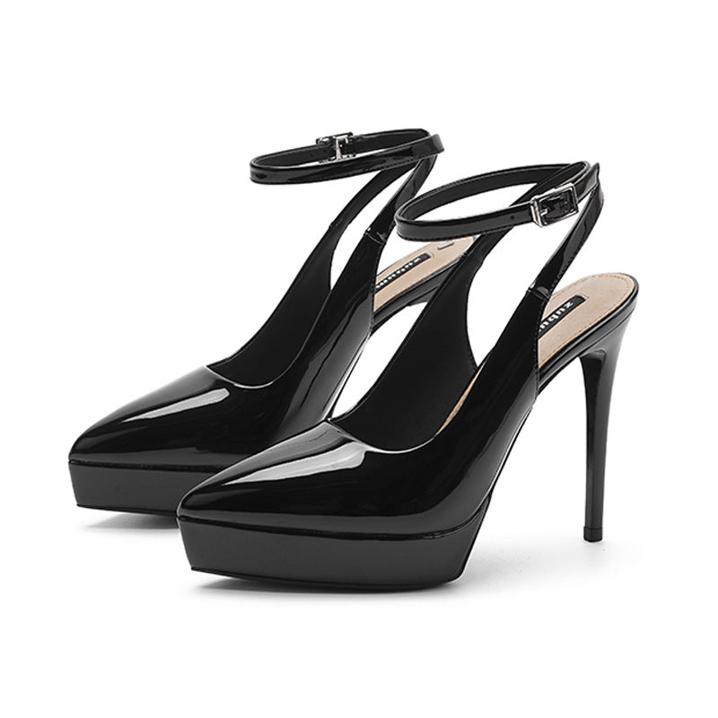 Arlena Leather Heels