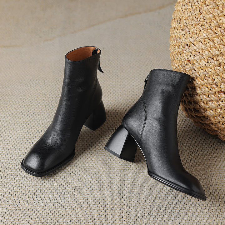 Calisse Genuine Leather Boots