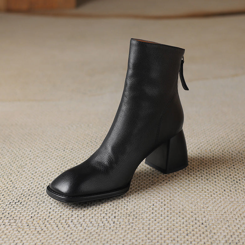 Calisse Genuine Leather Boots