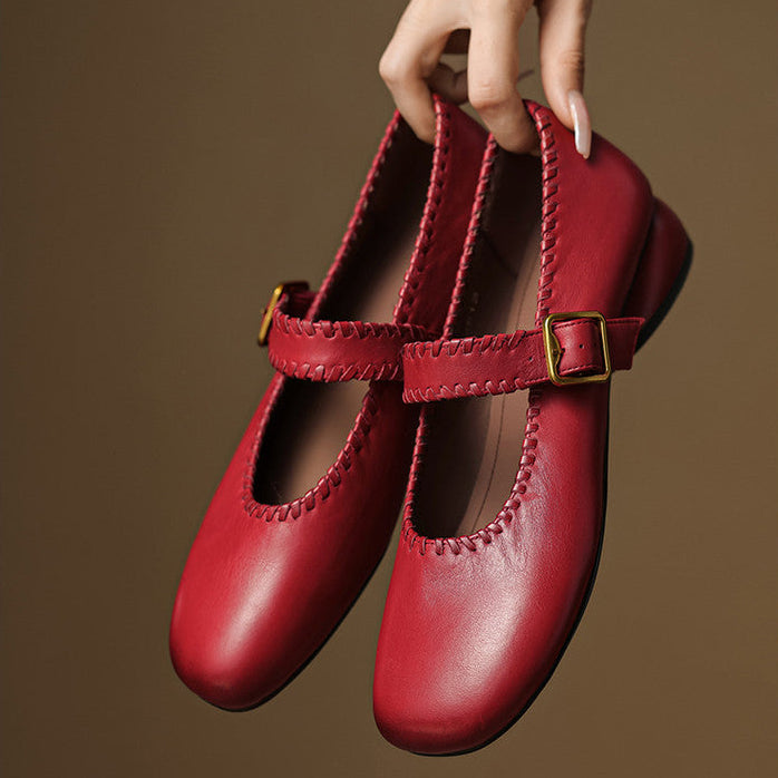 Ilya Genuine Leather Mary Janes
