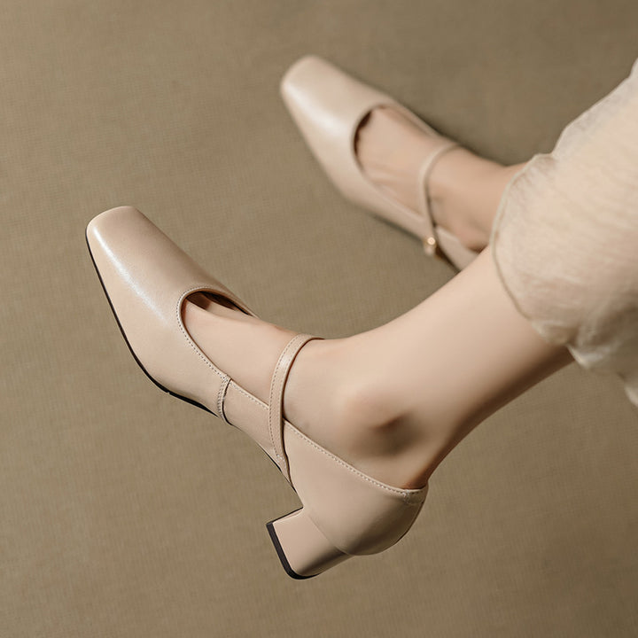 Lévana Genuine Leather Heels