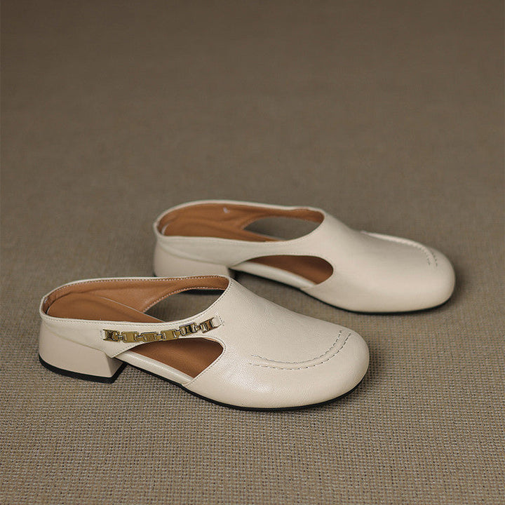 Lira Leather Mules