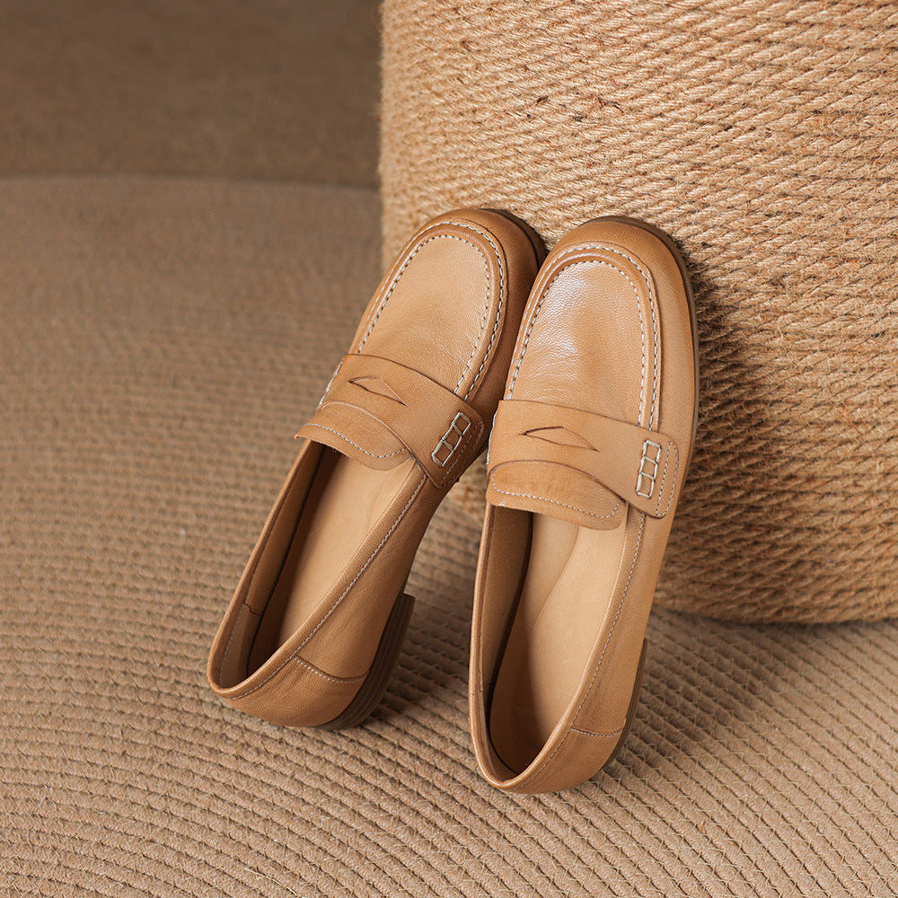 Ruvia Genuine Leather Loafers