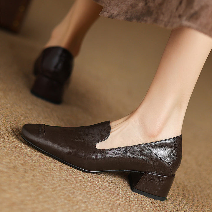 Alis Genuine Leather Loafers