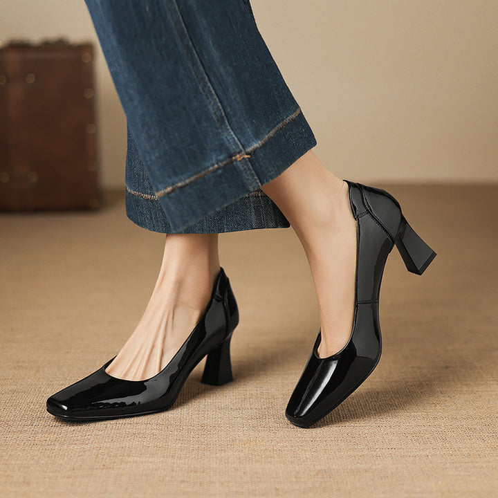 Ayora Genuine Leather Heels