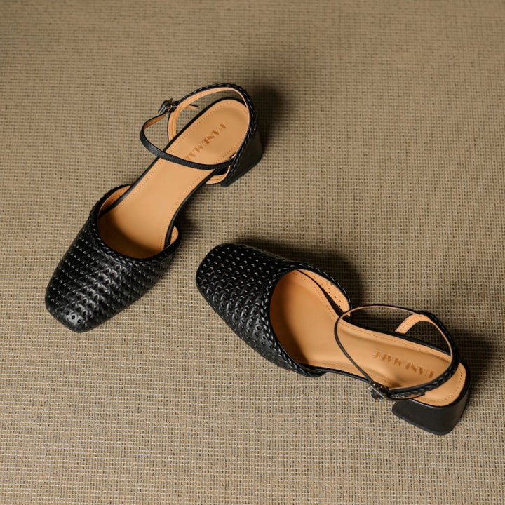Orelia Genuine Leather Heels
