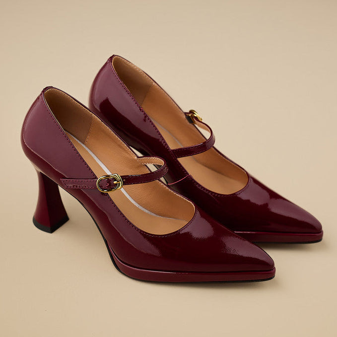 Grazia Genuine Leather Heels
