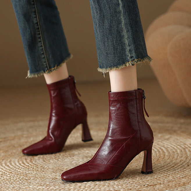 Orlina Genuine Leather Boots