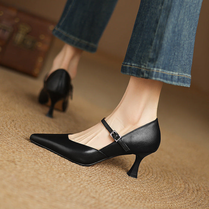 Nivara Genuine Leather Heels