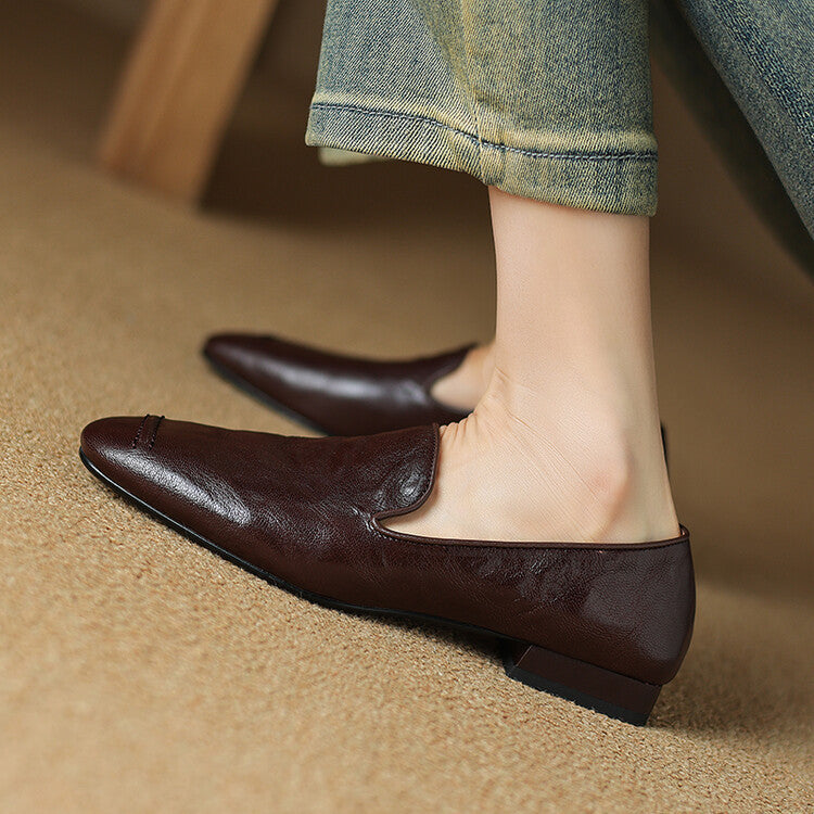 Alana Genuine Leather Loafers