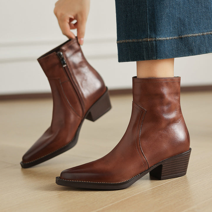 Keluna Genuine Leather Boots