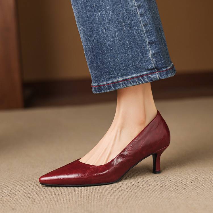 Verona Genuine Leather Heels