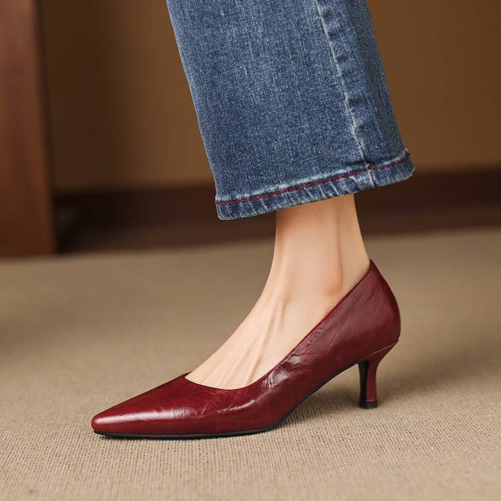 Verona Genuine Leather Heels