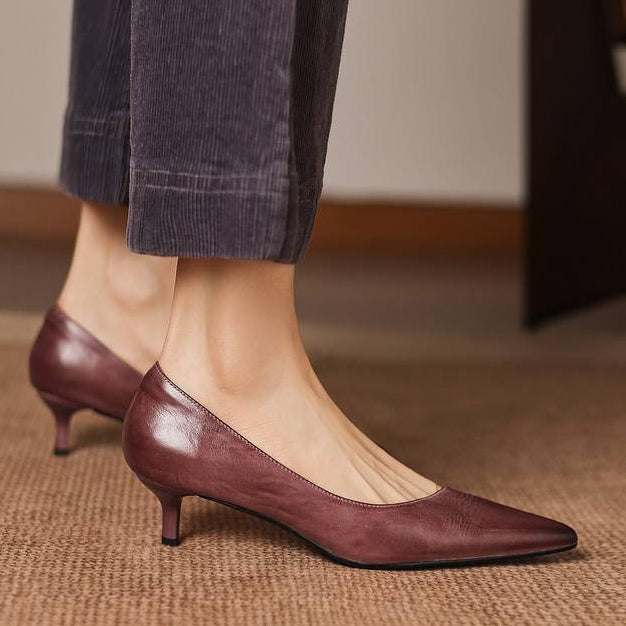 Riva Genuine Leather Heels